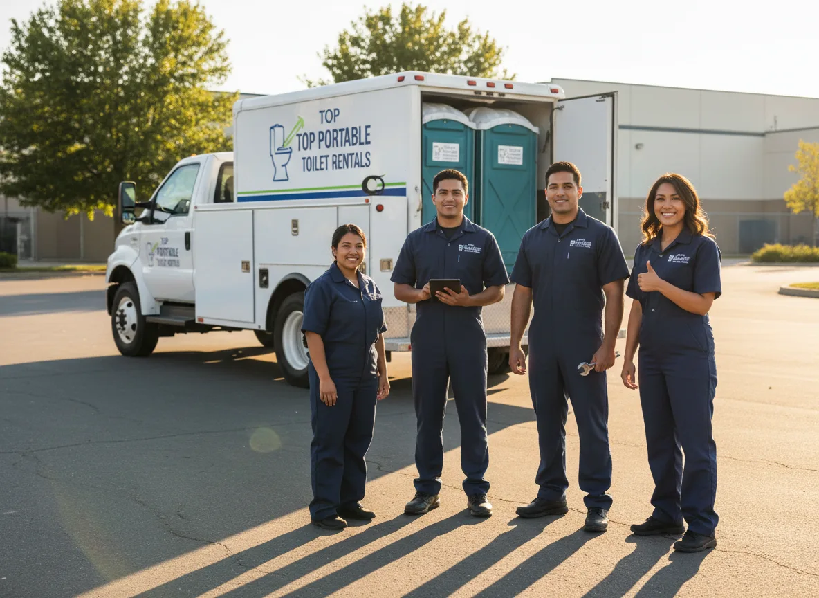 Short Term Porta Potty Rental company in Goldvein, VA